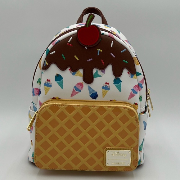 Loungefly x Disney Princess Ice Cream Mini-Backpack - Picture 1 of 9